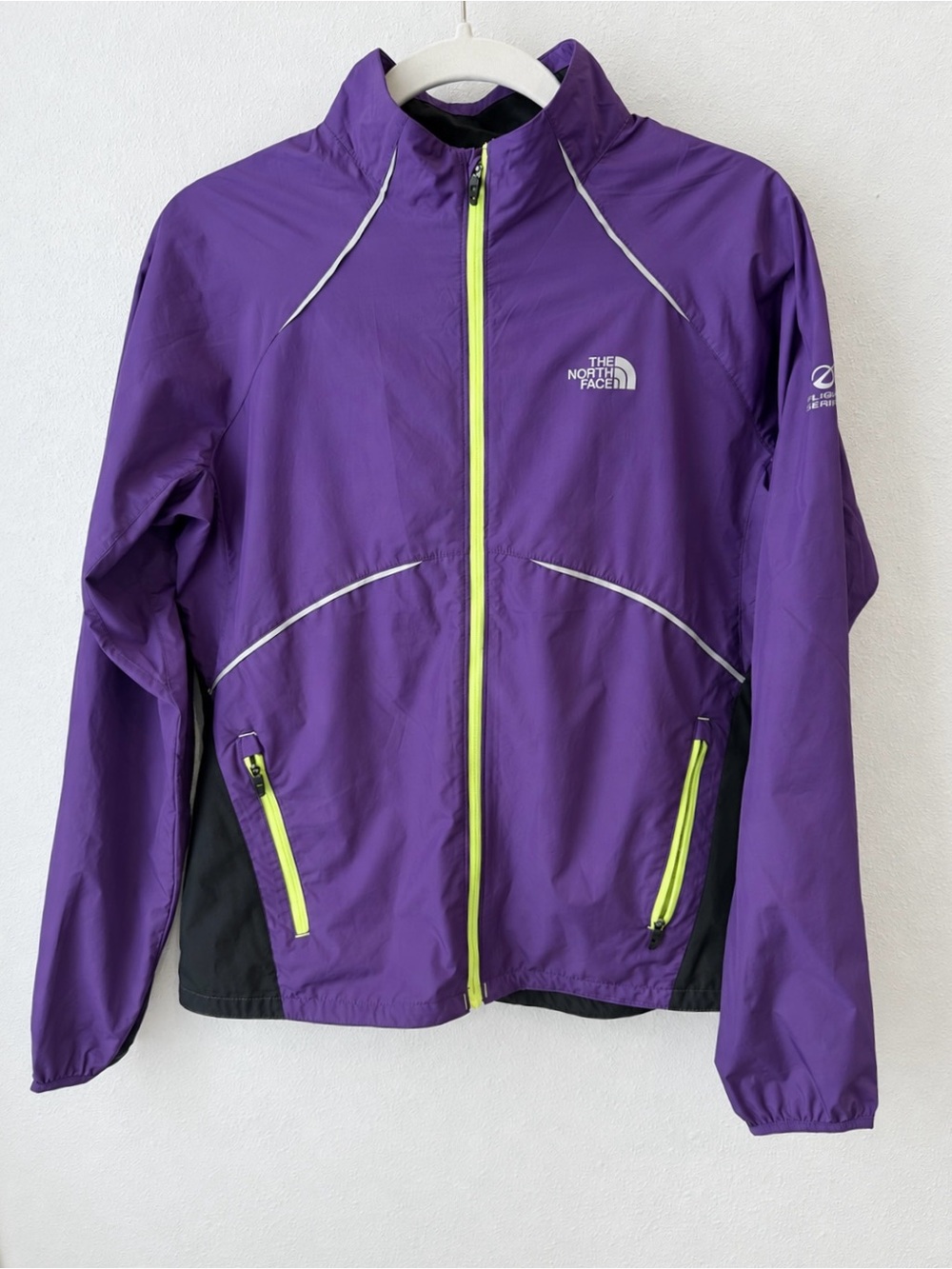 The North Face Jacket Medium Purple Flight Series Running Windbreaker